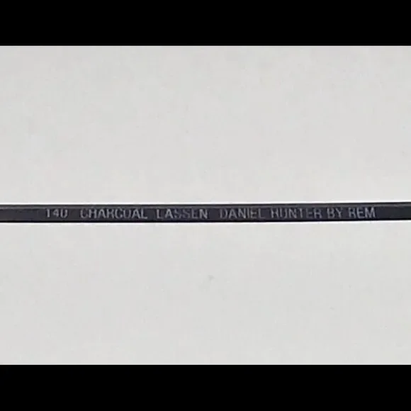 Daniel Hunter by REM Round Charcoal Wire Frame Eyeglasses - Picture 6 of 6